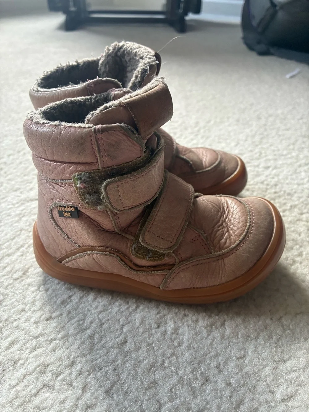 Froddo Barefoot Wool-Lined Waterproof Leather Boots